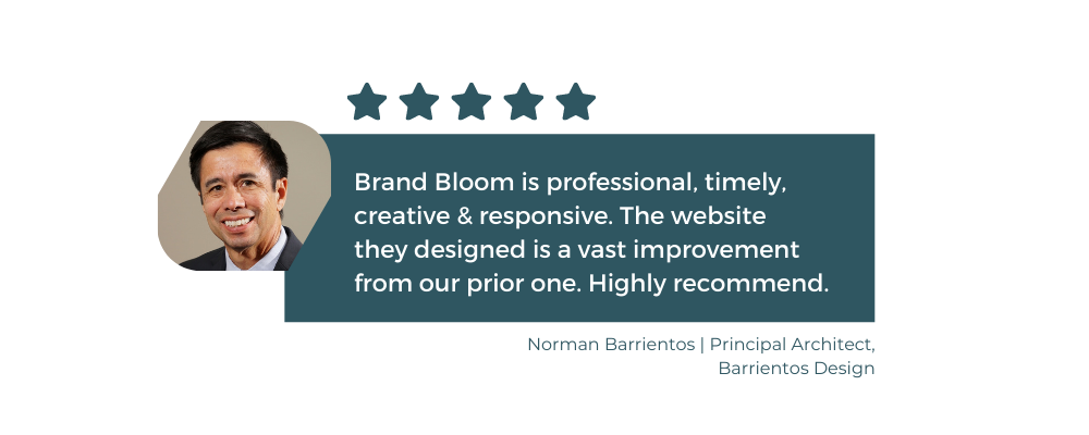 Barrientos Design Testimonial